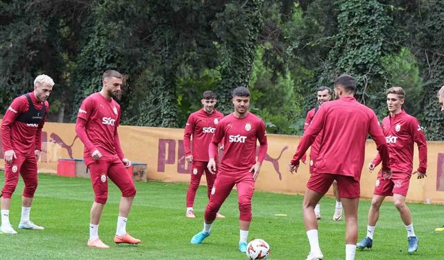 Galatasaray, FC RFS maçı hazırlıklarını sürdürdü