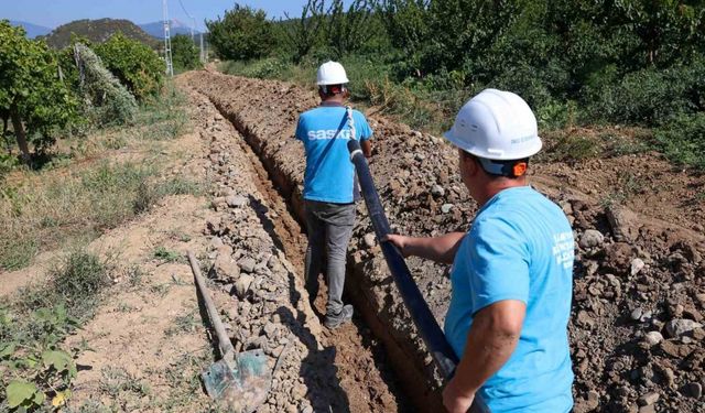 Hark Mahallesi’nin 2 bin metrelik yeni içme suyu hattında sona gelindi