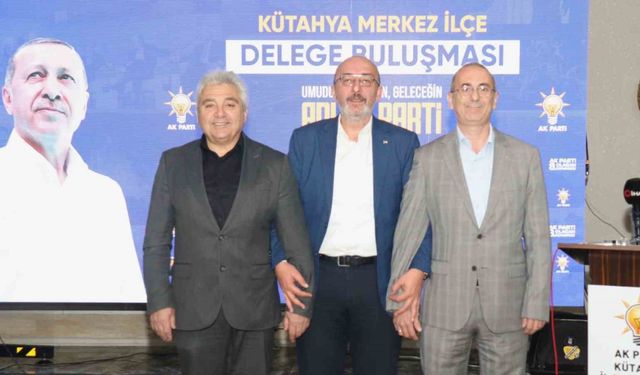 Kütahya AK Parti, kongre öncesi delegelerle buluştu