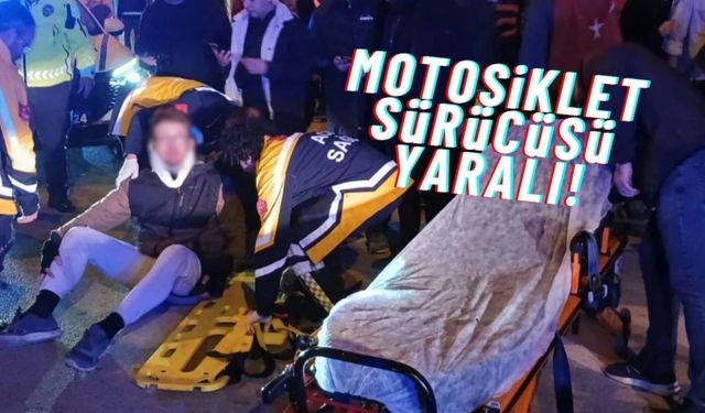 Sinop’ta motosiklet kazası