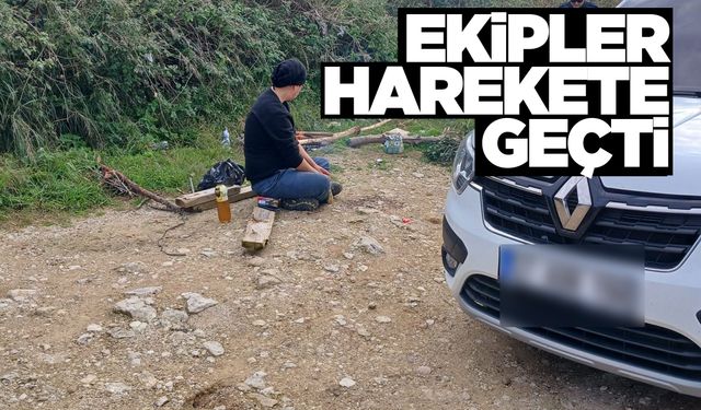 Sinop’ta intihar ihbarı ekipleri harekete geçirdi