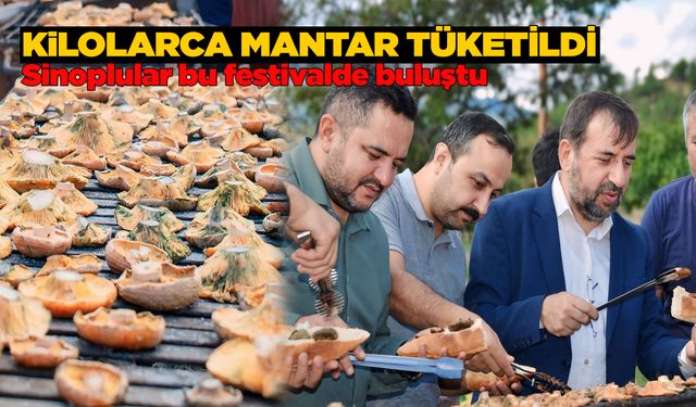 Mantar severler bu festivalde buluştu