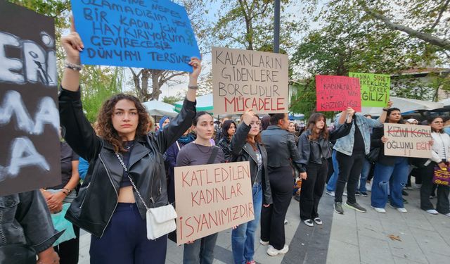 Sinop’ta kadına şiddete karşı basın açıklaması