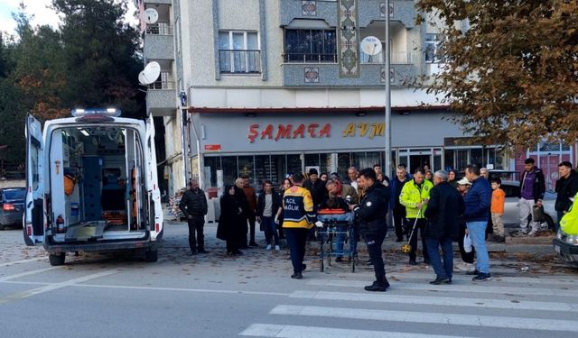 Sinop'ta minibüsün çarptığı çocuk yaralandı