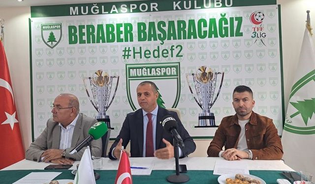 Muğlaspor Başkanı Kıyanç’tan destek çağrısı: "Muğla bize destek vermezse bu iş yürümeyecek"