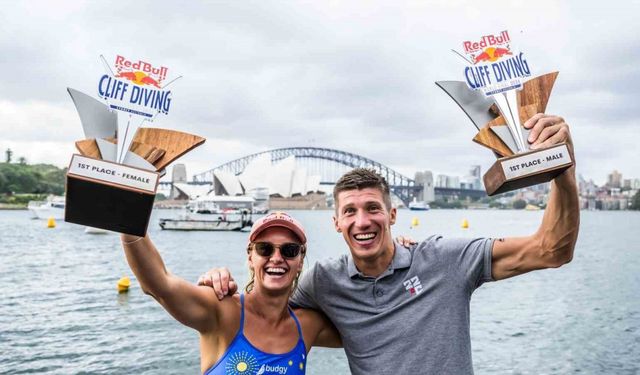 Red Bull Cliff Diving Dünya Serisi kazananları Sidney’de belli oldu