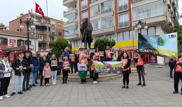 Sinop’ta toprağa saygı yürüyüşü