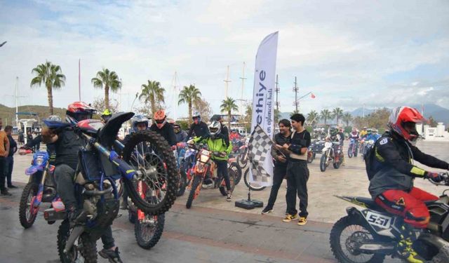 Türkiye Enduro Şampiyonası finali, Fethiye’de ’Magazin Startı’ ile başladı