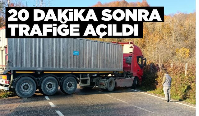 Balık suyu trafiği aksattı