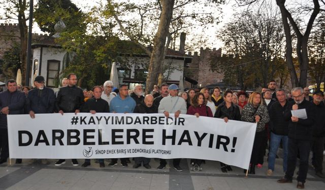 Kayyum atamalarına karşı basın açıklaması