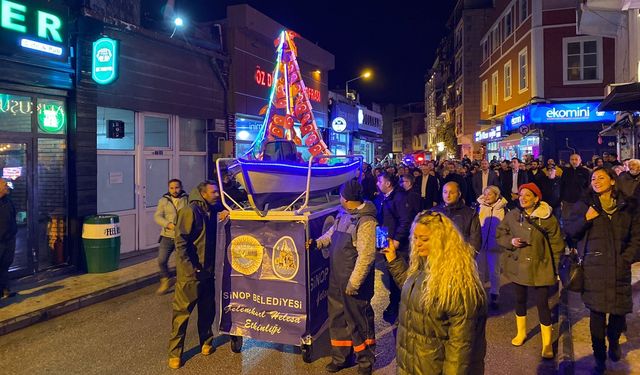 Sinop’ta Helesa yürüyüşü düzenlendi