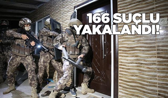 Sinop dahil 56 ilde büyük operasyon