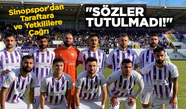 Sinopspor'da Büyük Kriz! Futbolculardan İdman Boykotu