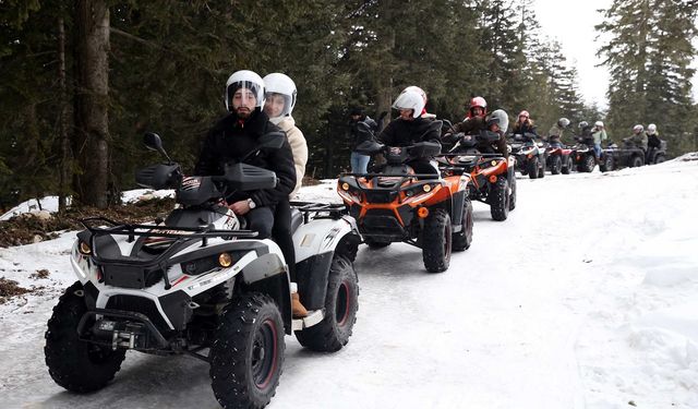 Ilgaz Dağı'nda doğa ile iç içe ATV turları