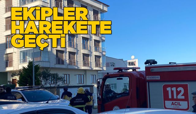 Sinop’ta kıvılcım kaynaklı yangın önlendi