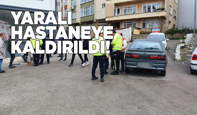 Sinop’ta trafik kazası meydana geldi