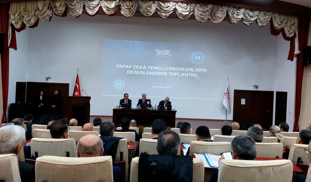 Rektör Taşdemir, Yapay Zeka Temelli Programlar Değerlendirme Toplantısına katıldı