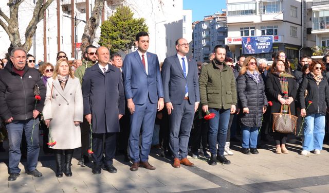 Gazeteci yazar Uğur Mumcu Sinop’ta anıldı