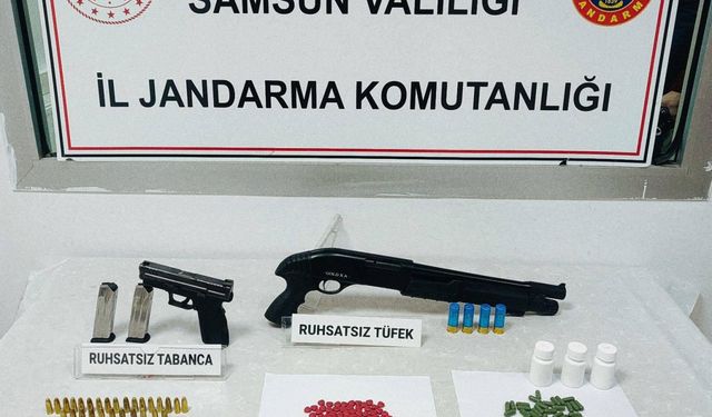 Samsun'da narkotik operasyonu: 2 gözaltı