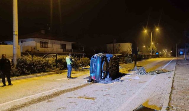 Hurdaya dönen otomobilin sürücüsü hayatını kaybetti