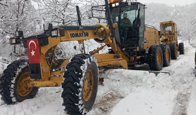 Sinop’ta 101 köy yolu ulaşıma kapalı