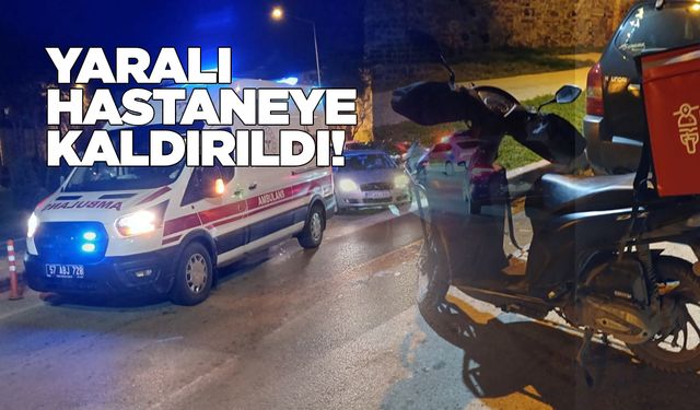 Sinop’ta yaralanmalı trafik kazası