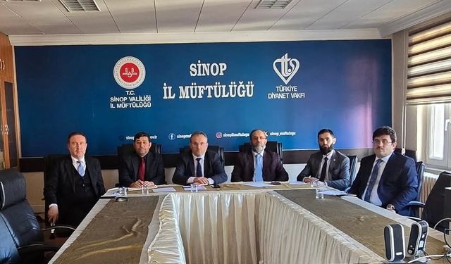 İl Müftülüğünde Ramazan ayı hazırlık toplantısı gerçekleştirildi