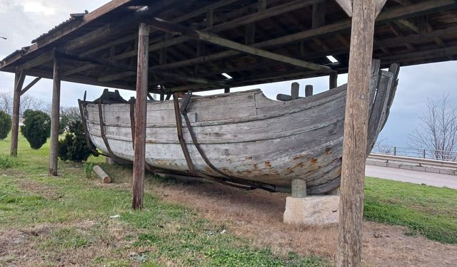 Sinop’un simgesi tarihi tekne restorasyon bekliyor