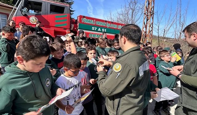 Vatandaşlar orman yangınları konusunda bilgilendirildi