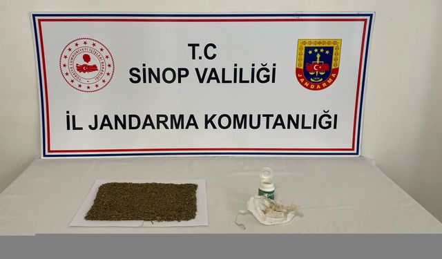 Sinop'ta uyuşturucu operasyonunda bir kişi tutuklandı