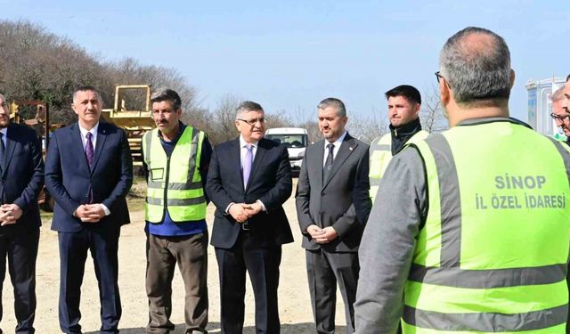 Sinop’a 482 yeni çöp konteyneri teslim edildi