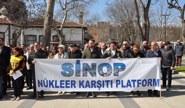 Sinop’ta Nükleere Karşı Basın Açıklaması: "Felaketlerden Ders Çıkarmalıyız"