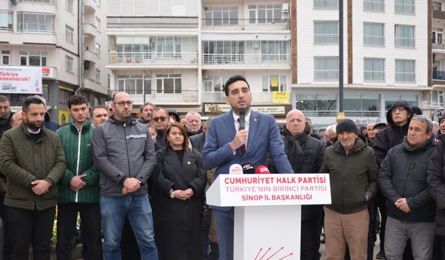 CHP Sinop, İmamoğlu için toplandı