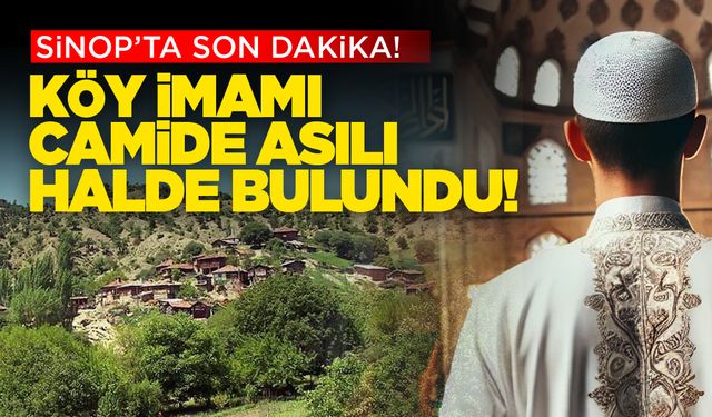 Köy imamı asılı halde ölü bulundu