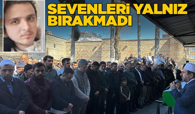 Sinoplu genç son yolculuğuna uğurlandı