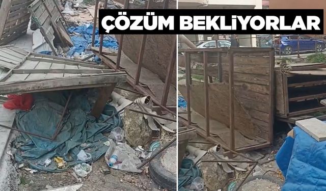 Sinop’ta pazaryeri çöp sorunu büyüyor