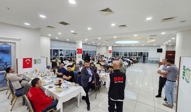 İHH Sinop Şubesi, Dünyaya Yetimler Günü'nde 15 Ramazan Aile İftarı düzenledi