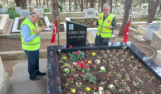 THK Sinop şubesinden şehitlere vefa