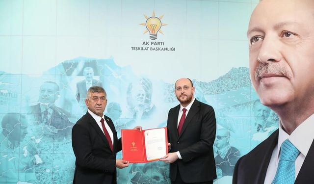 AK Parti Erfelek İlçe Başkanlığına sürpriz atama