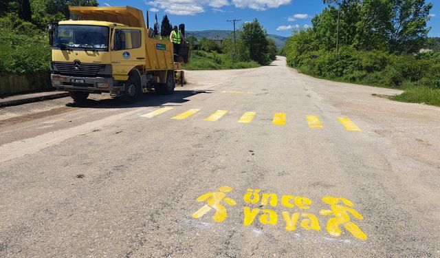 Sinop İl Özel İdaresi'nden trafik güvenliğinde önemli adım