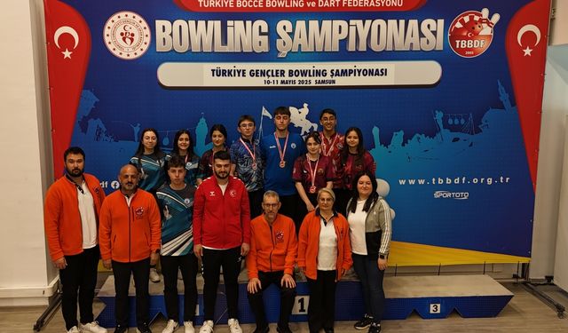 Türkiye Gençler Bowling Şampiyonası sona erdi