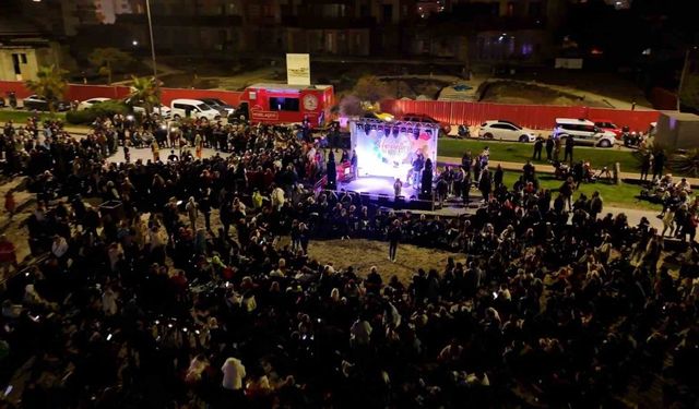Atakum sahilinde Hıdırellez coşkusu yaşandı