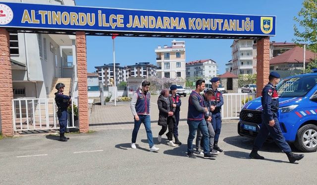 Ordu’da narkotik operasyonunda 2 tutuklama