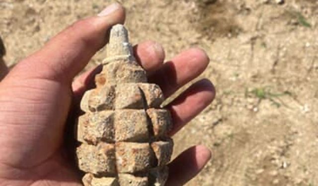 Tam 104 yıllık. Patlamamış halde bulundu