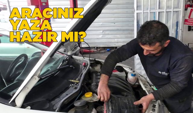 Araçların yaz bakımı için neler yapılmalı?
