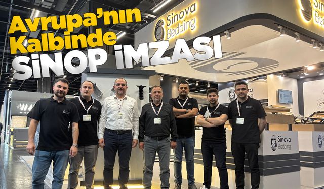 Sinop'tan Dünya Fuarına: Sinova Bedding Avrupa’yı fethetti