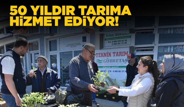 Eski Tarım Müdürü Dindar, üreticiye güvenilir fide sunuyor