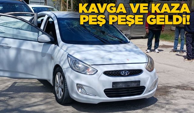 Sinop'ta trafikte gergin anlar