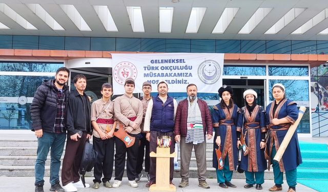 Sinoplu sporcular okçuluk şampiyonasından derecelerle döndü