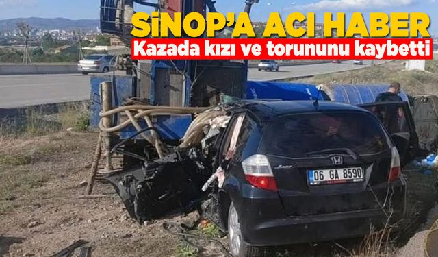 TEDAŞ eski ilçe şefinin kızı ve torunu hayatını kaybetti